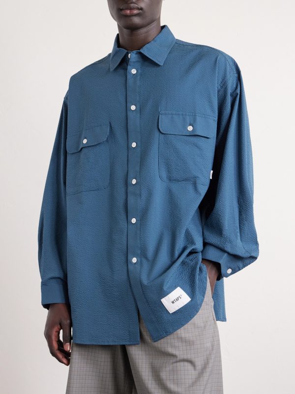 Checked Seersucker Shirt - FR Checked Seersucker Shirt - FR