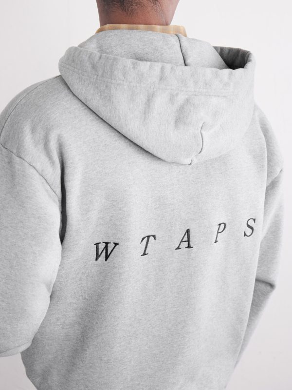 Throwdy Logo-Appliquéd Cotton-Jersey Zip-Up Hoodie - CU Throwdy Logo-Appliquéd Cotton-Jersey Zip-Up Hoodie - CU