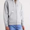 Throwdy Logo-Appliquéd Cotton-Jersey Zip-Up Hoodie - FR Throwdy Logo-Appliquéd Cotton-Jersey Zip-Up Hoodie - FR