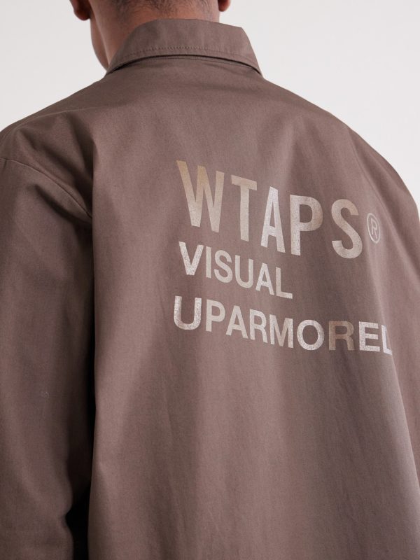 Logo-Print Cotton-Blend CORDURA® Overshirt - CU Logo-Print Cotton-Blend CORDURA® Overshirt - CU
