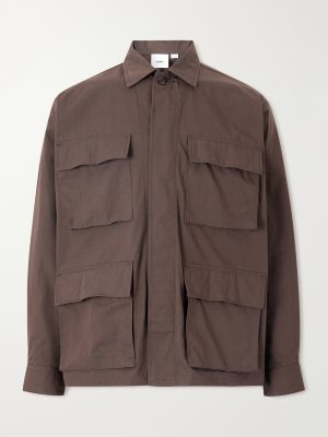 Logo-Print Cotton-Blend CORDURA® Overshirt Logo-Print Cotton-Blend CORDURA® Overshirt
