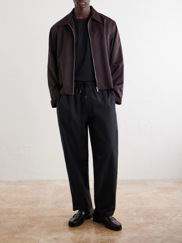 SDDT2001 Straight-Leg Drawstring Ripstop Trousers - OU SDDT2001 Straight-Leg Drawstring Ripstop Trousers - OU