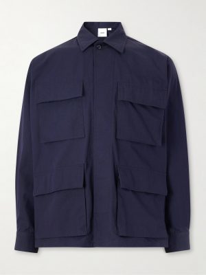 Logo-Print Cotton-Blend CORDURA® Overshirt Logo-Print Cotton-Blend CORDURA® Overshirt