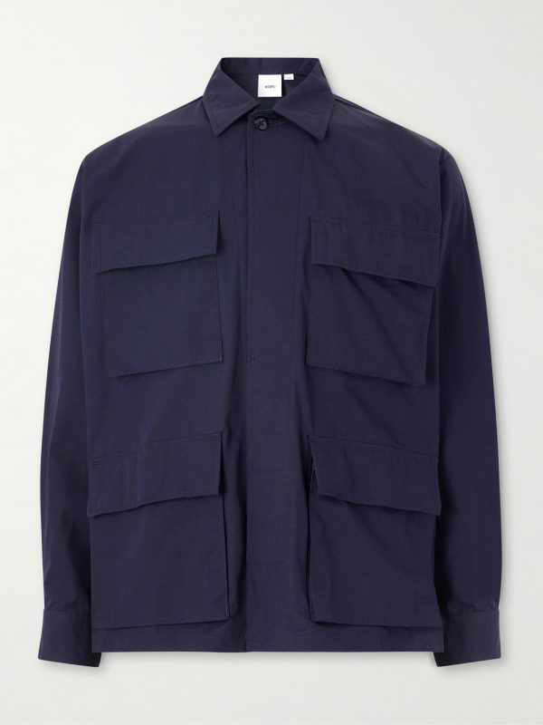 Logo-Print Cotton-Blend CORDURA® Overshirt