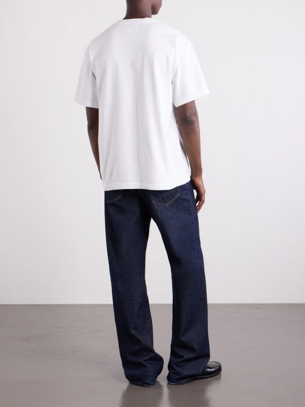 Logo-Appliquéd Printed Cotton-Jersey T-Shirt - BK