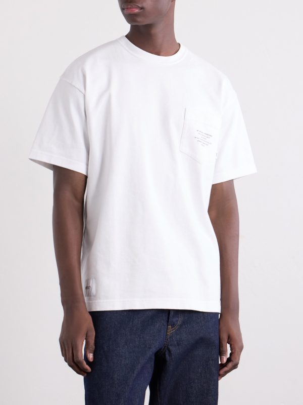 Logo-Appliquéd Printed Cotton-Jersey T-Shirt - FR