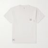 Logo-Appliquéd Printed Cotton-Jersey T-Shirt