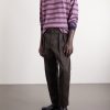 Logo-Appliquéd Striped Cotton-Jersey T-Shirt - OU Logo-Appliquéd Striped Cotton-Jersey T-Shirt - OU