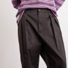 Straight-Leg Pleated Twill Trousers - CU Straight-Leg Pleated Twill Trousers - CU