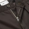 Straight-Leg Pleated Twill Trousers - E1 Straight-Leg Pleated Twill Trousers - E1