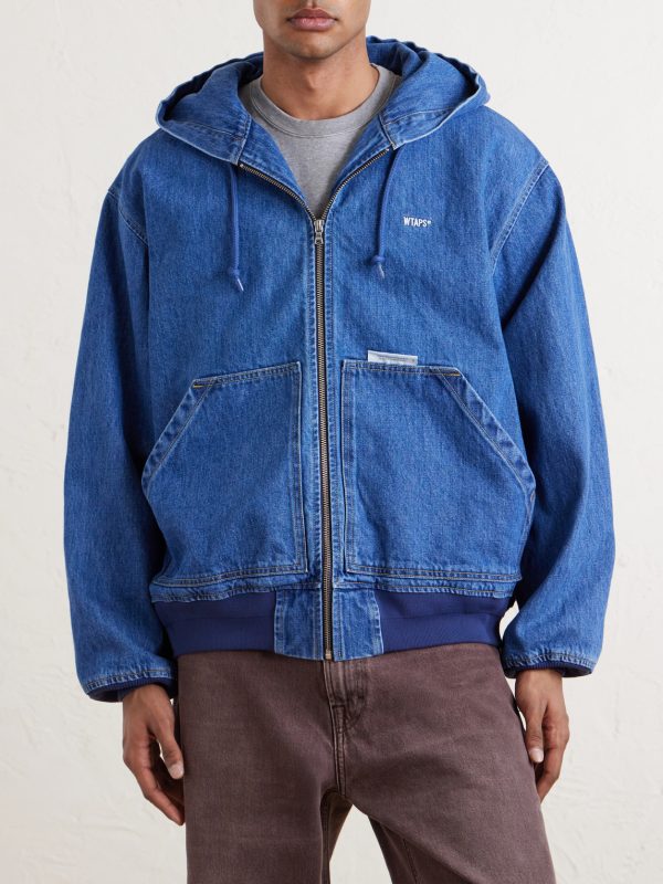 D00M Denim Hooded Jacket - FR D00M Denim Hooded Jacket - FR