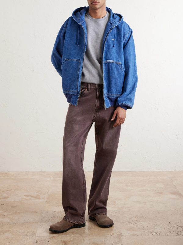 D00M Denim Hooded Jacket - OU D00M Denim Hooded Jacket - OU