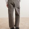 ARMSTG2501 Straight-Leg Cotton-Canvas Trousers - BK ARMSTG2501 Straight-Leg Cotton-Canvas Trousers - BK