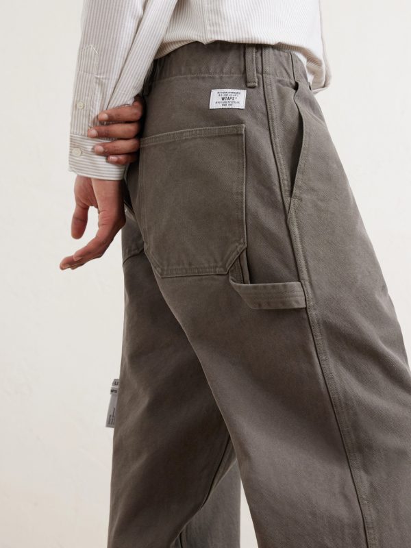 ARMSTG2501 Straight-Leg Cotton-Canvas Trousers - CU ARMSTG2501 Straight-Leg Cotton-Canvas Trousers - CU
