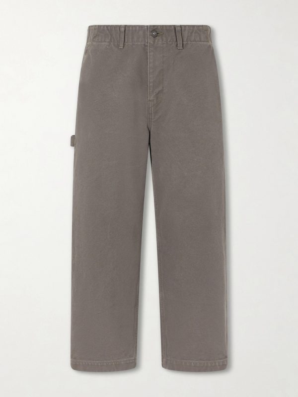 ARMSTG2501 Straight-Leg Cotton-Canvas Trousers ARMSTG2501 Straight-Leg Cotton-Canvas Trousers
