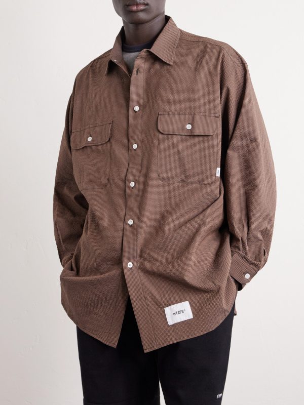 Checked Seersucker Shirt - FR Checked Seersucker Shirt - FR