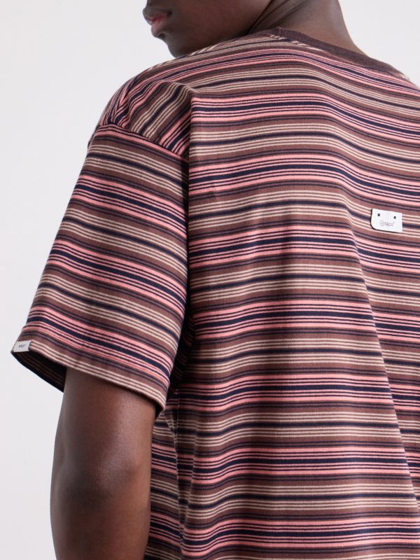 Logo-Appliquéd Striped Cotton-Jersey T-Shirt - CU Logo-Appliquéd Striped Cotton-Jersey T-Shirt - CU