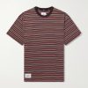 Logo-Appliquéd Striped Cotton-Jersey T-Shirt Logo-Appliquéd Striped Cotton-Jersey T-Shirt