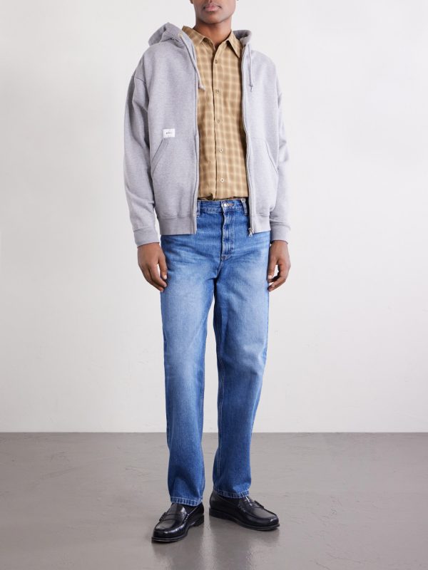Logo-Appliquéd Checked Woven Shirt - OU Logo-Appliquéd Checked Woven Shirt - OU