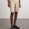 Straight-Leg Linen Bermuda Shorts - FR Straight-Leg Linen Bermuda Shorts - FR