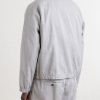 Linen-Blend Blouson Jacket - BK