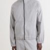 Linen-Blend Blouson Jacket - FR