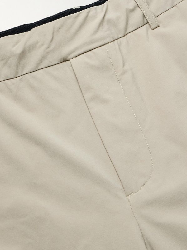 Straight-Leg Stretch Cotton-Blend Golf Shorts - CU