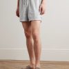 Straight-Leg Garment-Dyed Linen Drawstring Shorts - FR Straight-Leg Garment-Dyed Linen Drawstring Shorts - FR