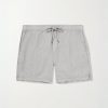Straight-Leg Garment-Dyed Linen Drawstring Shorts Straight-Leg Garment-Dyed Linen Drawstring Shorts