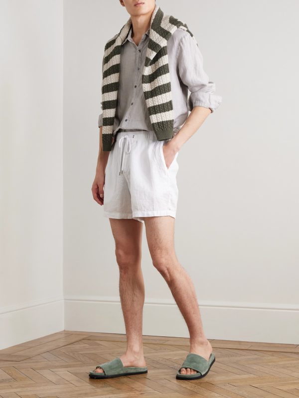 Garment-Dyed Linen Shirt - OU