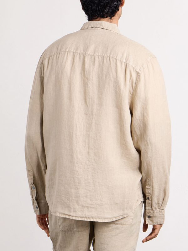 Linen Canvas Shirt - BK