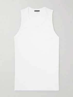 LA Skate Ribbed Stretch-Cotton Jersey Tank Top