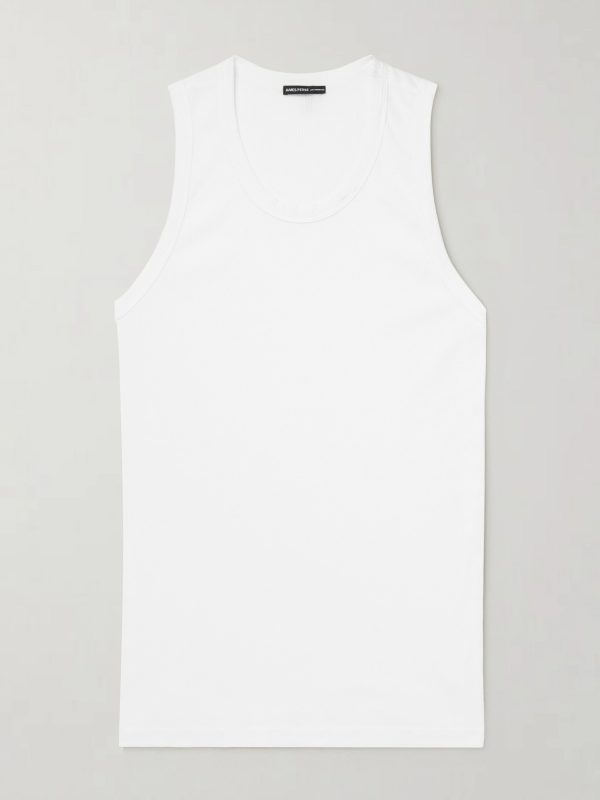 LA Skate Ribbed Stretch-Cotton Jersey Tank Top LA Skate Ribbed Stretch-Cotton Jersey Tank Top