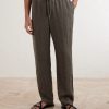 Straight-Leg Garment-Dyed Linen Drawstring Trousers - FR Straight-Leg Garment-Dyed Linen Drawstring Trousers - FR