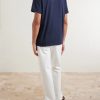 Luxe Lotus Cotton-Jersey Polo Shirt - BK Luxe Lotus Cotton-Jersey Polo Shirt - BK