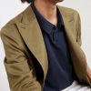 Luxe Lotus Cotton-Jersey Polo Shirt - CU Luxe Lotus Cotton-Jersey Polo Shirt - CU
