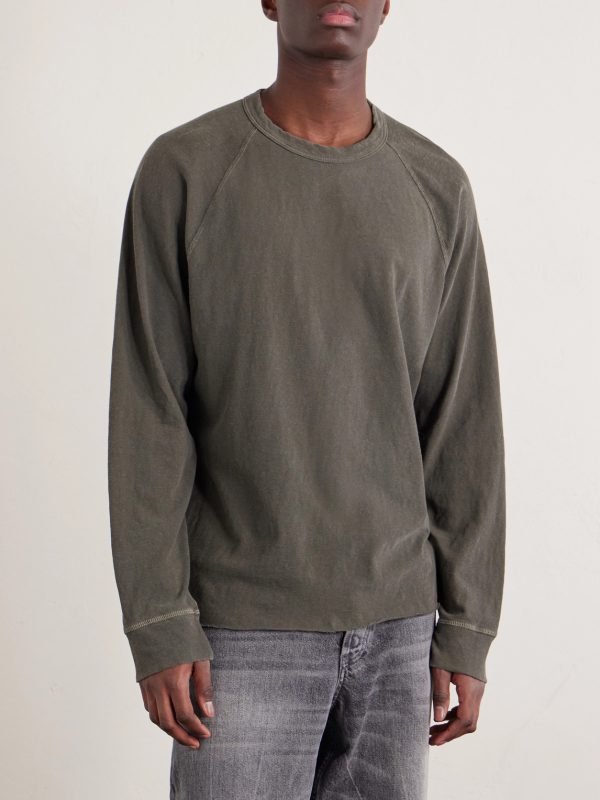 Garment-Dyed Cotton-Jersey T-Shirt - FR