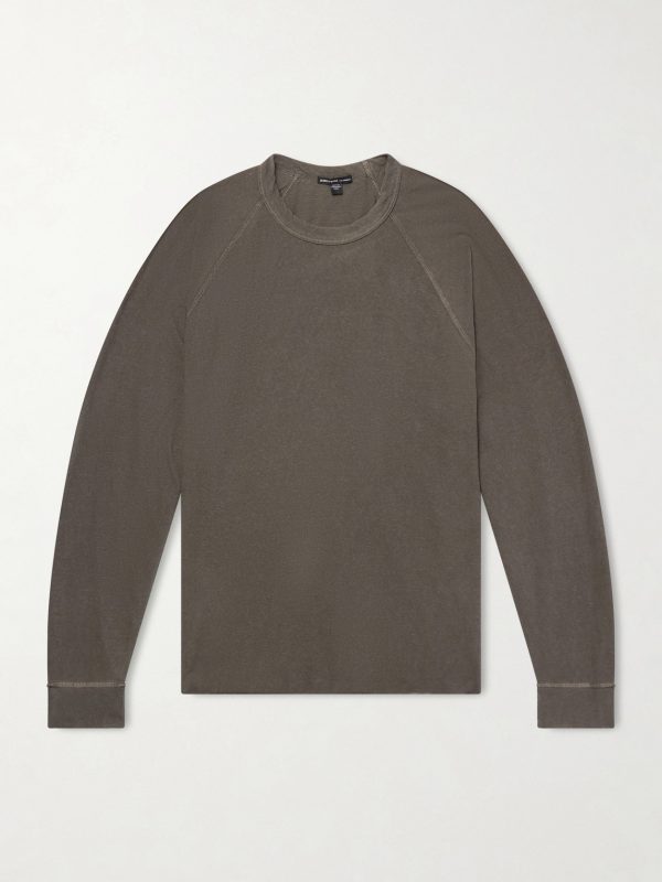 Garment-Dyed Cotton-Jersey T-Shirt