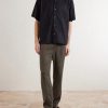 Convertible-Collar Cotton-Blend Poplin Shirt - OU Convertible-Collar Cotton-Blend Poplin Shirt - OU