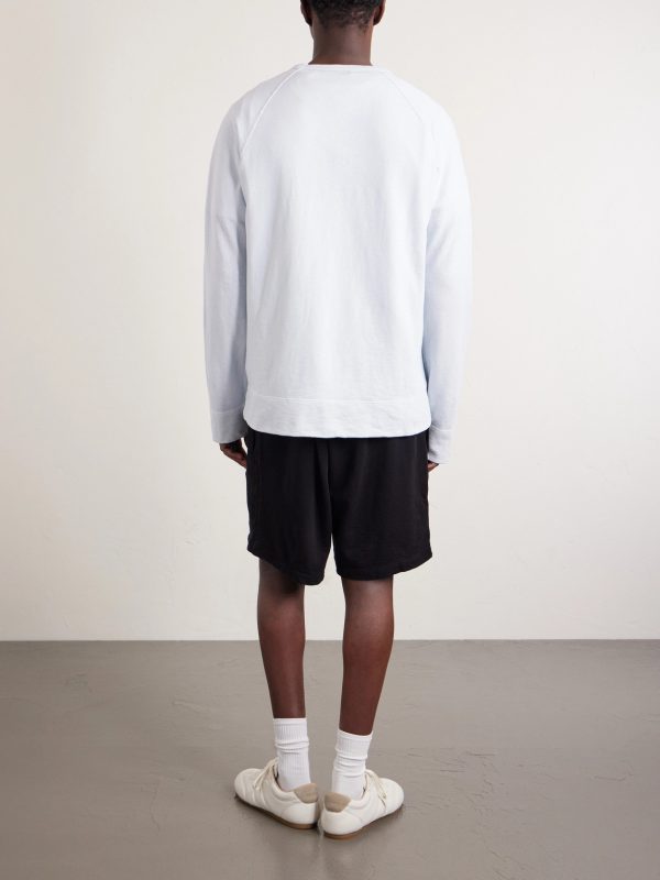 Supima Cotton-Jersey Sweatshirt - BK Supima Cotton-Jersey Sweatshirt - BK