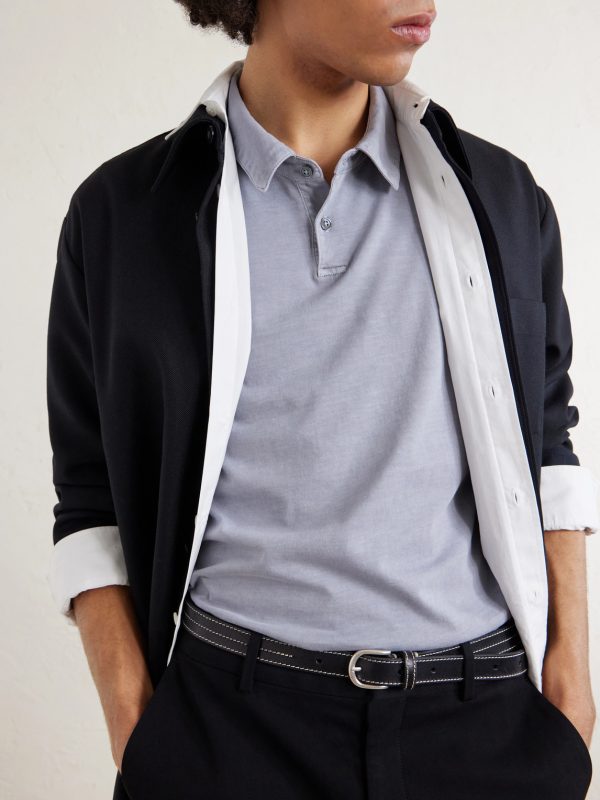 Supima Cotton-Jersey Polo Shirt - CU Supima Cotton-Jersey Polo Shirt - CU