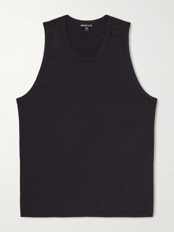 LA Skate Ribbed Stretch-Cotton Jersey Tank Top LA Skate Ribbed Stretch-Cotton Jersey Tank Top