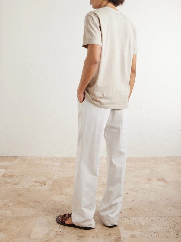 Combed Cotton-Jersey T-Shirt - BK