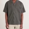 Camp-Collar Cotton-Blend Poplin Shirt - FR Camp-Collar Cotton-Blend Poplin Shirt - FR