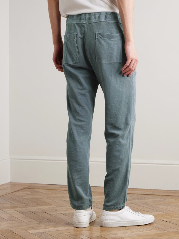 Loopback Supima Cotton-Jersey Sweatpants - BK
