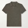 Open-Collar Cotton-Jersey Polo Shirt Open-Collar Cotton-Jersey Polo Shirt