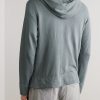 Loopback Supima Cotton-Jersey Zip-Up Hoodie - BK