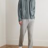 Loopback Supima Cotton-Jersey Zip-Up Hoodie - OU