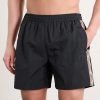 Straight-Leg Striped Jacquard-Trimmed Shell Shorts - E1 Straight-Leg Striped Jacquard-Trimmed Shell Shorts - E1