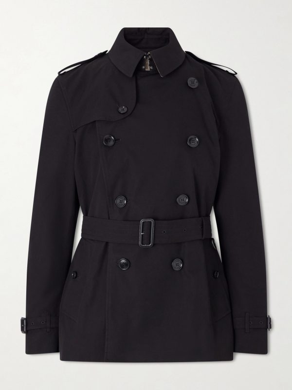 Kensington Cotton-Gabardine Trench Coat